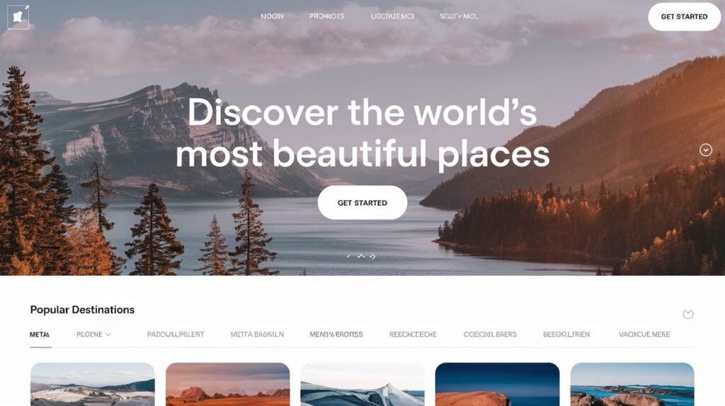 SEO-friendly travel blog layout optimized for mobile and engaging readers